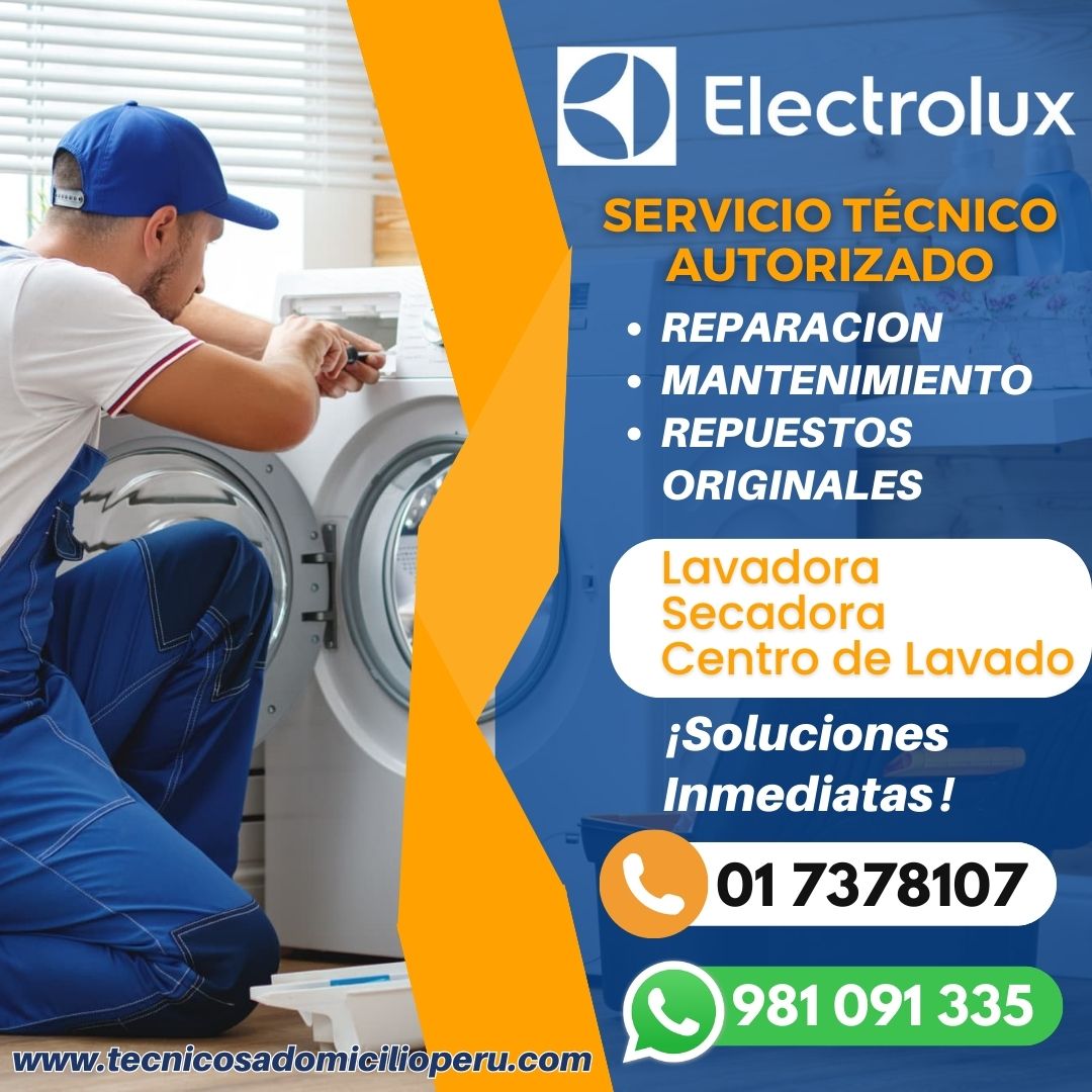 Garantizados Lavadora ELECTROLUX 981091335- Villa Maria del Triunfo